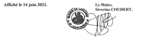 Conseil municipal du 7 juin 2021